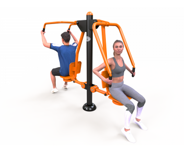 Fitness stroje s pevným závažím F22PLUS  Posilňovací stroj na Hrudník a Ramená katalógový list