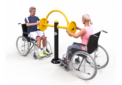 Exteriérové hendikep fitness HF01