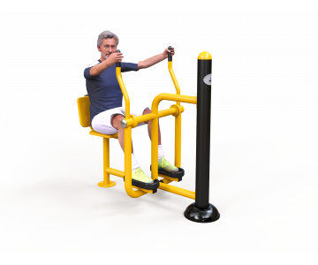 Fitness stroje pre hendikepovaných Exteriérové hendikep fitness HF06 katalógový list