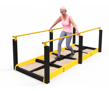Fitness stroje pre hendikepovaných Exteriérové hendikep fitness HF15 katalógový list