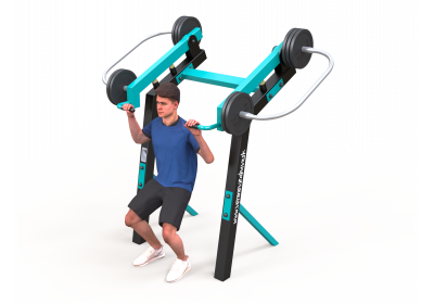 Exteriérové fitness so závažím NF01