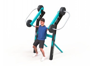 Exteriérové fitness so závažím NF05