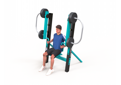 Exteriérové fitness so závažím NF06